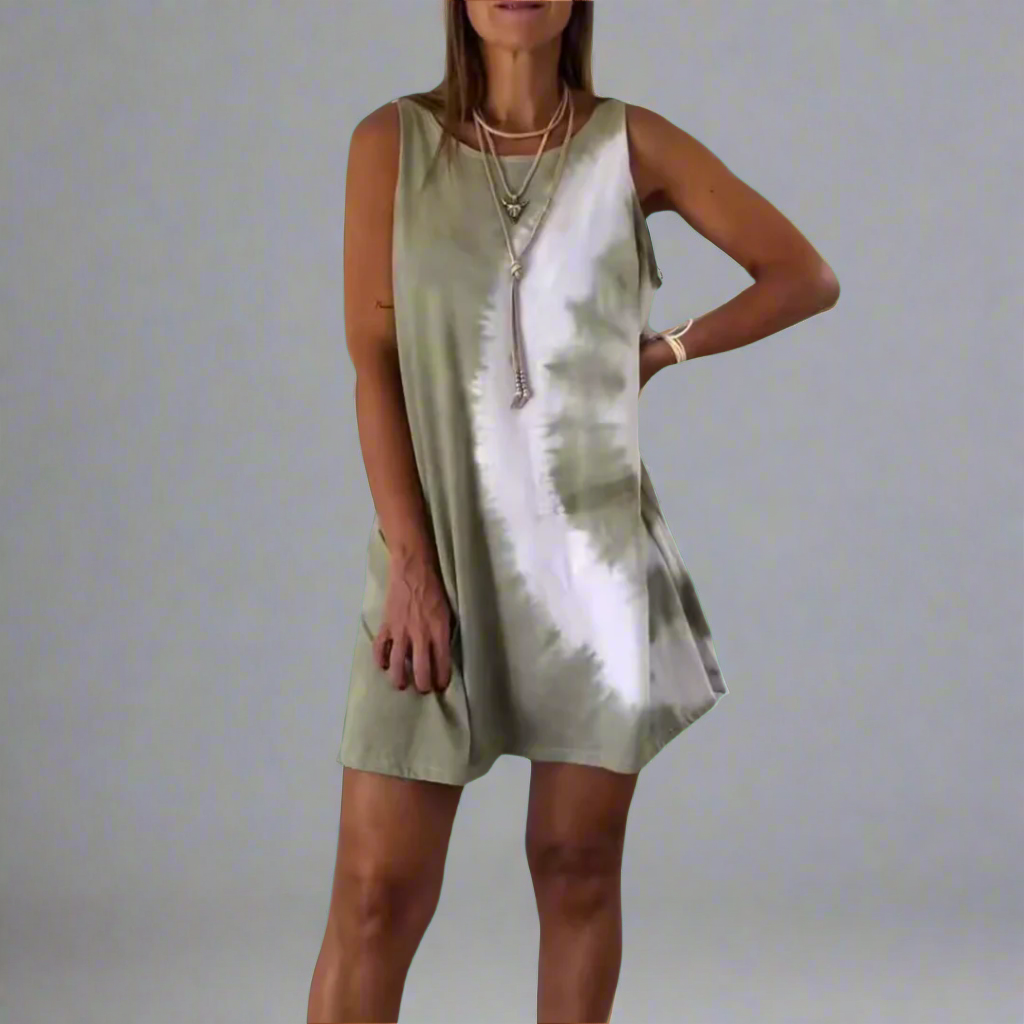 Dobrze | Modne mini kapcie z efektem tie-dye