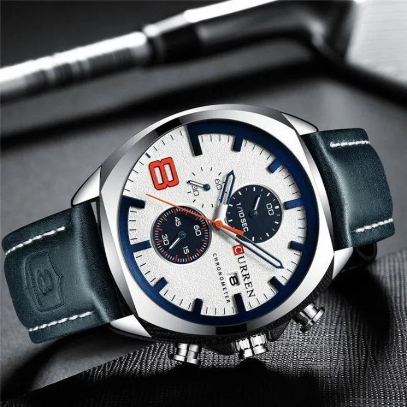 Adrian – wodoodporny sportowy chronograf w stylu militarnym