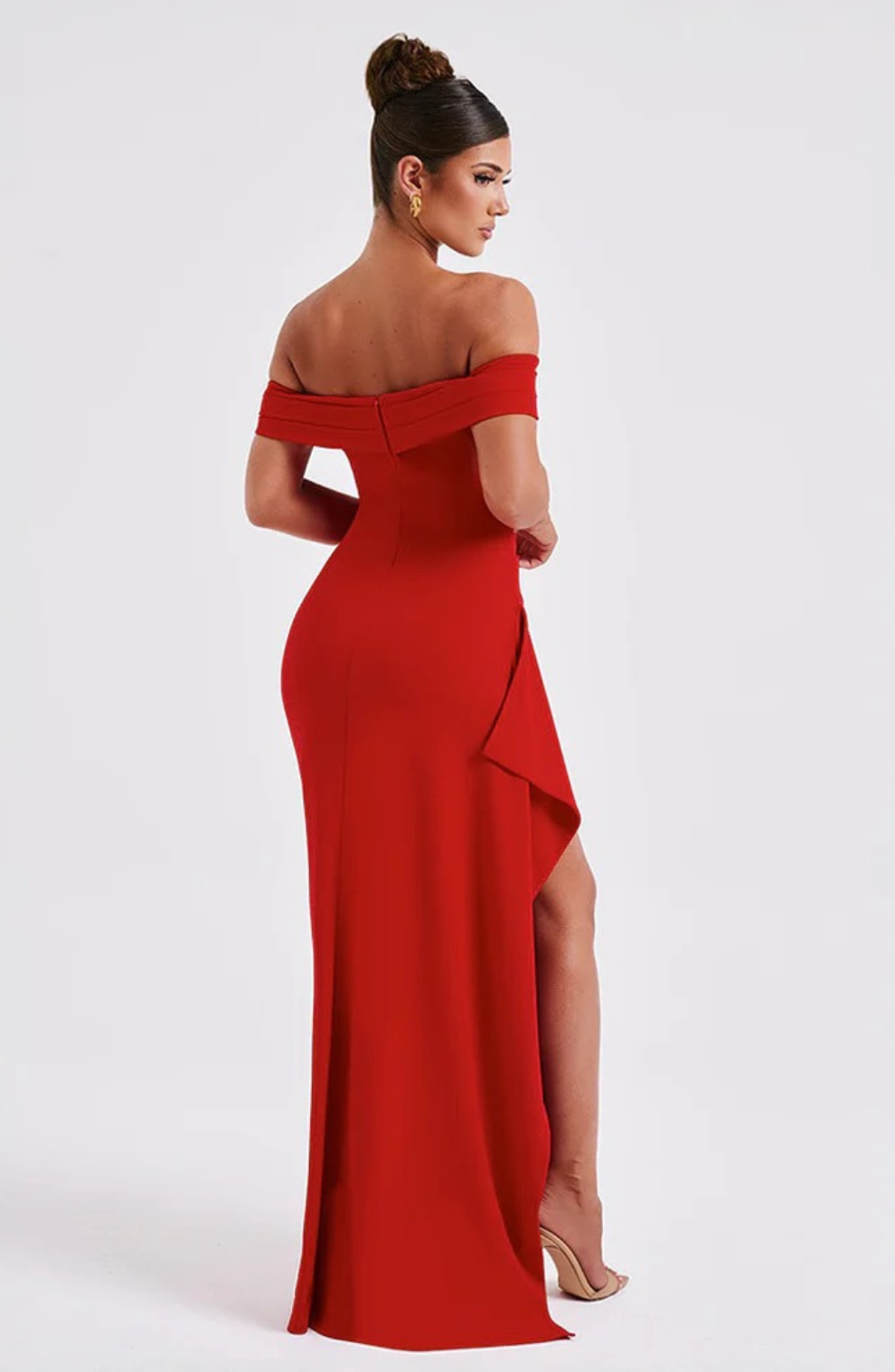 Zofia Sculptée deLuxe długa sukienka maxi