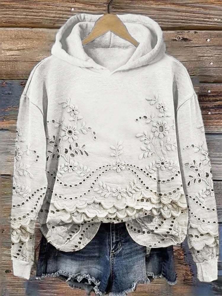 Genowefa – retro bluza z nadrukiem vintage