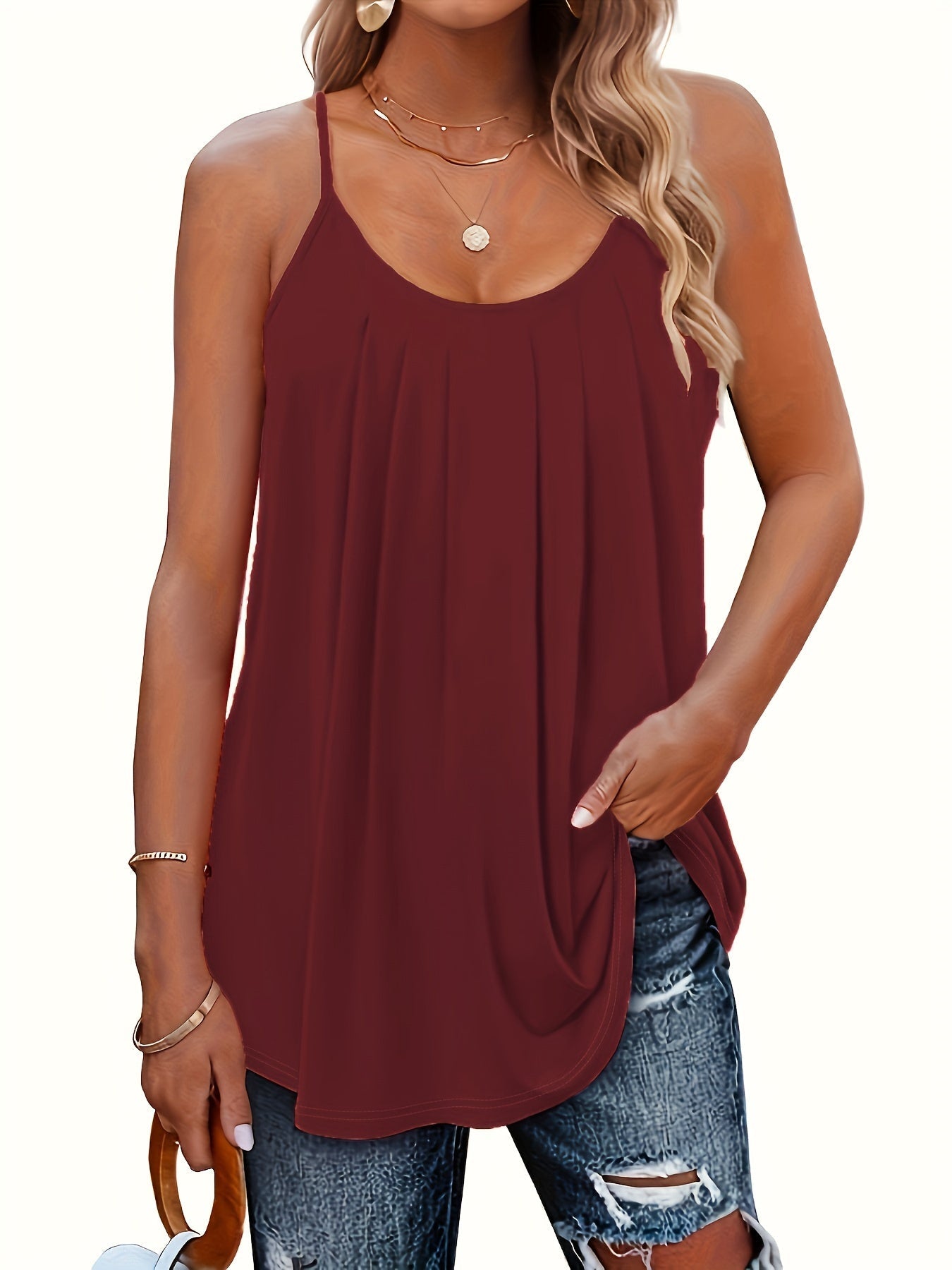 Wioletta – Bluzka Plus Size Z Marszczonymi Rękawami