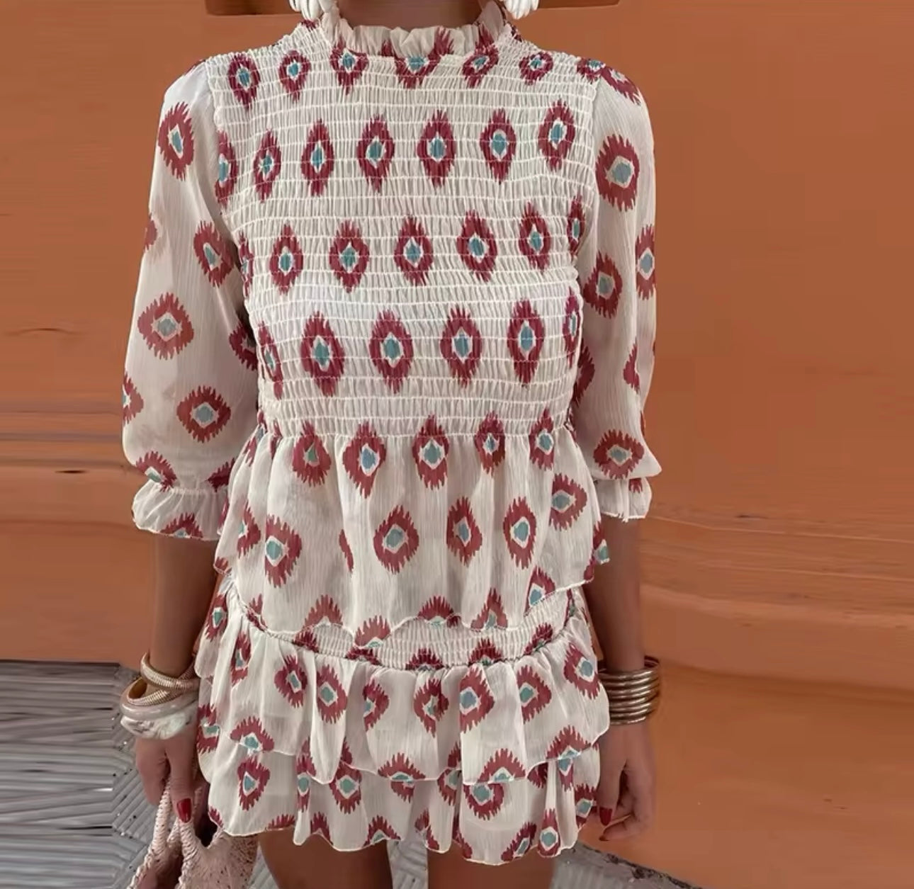 Edyta | Krótka sukienka w stylu vintage