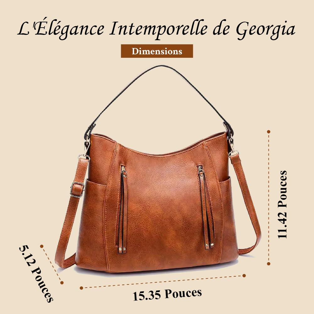 L'Élégance Intemporelle de Georgia | Sac à Main Vintage