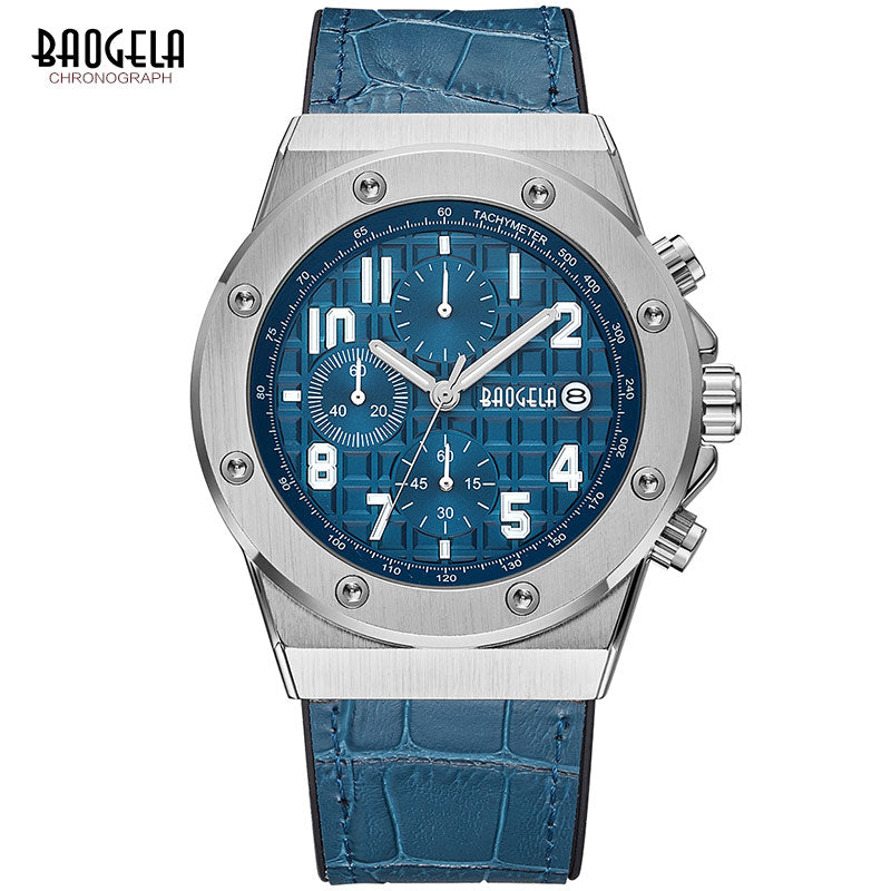 Casualowy zegarek chronograficzny dla mężczyzn – model Marek