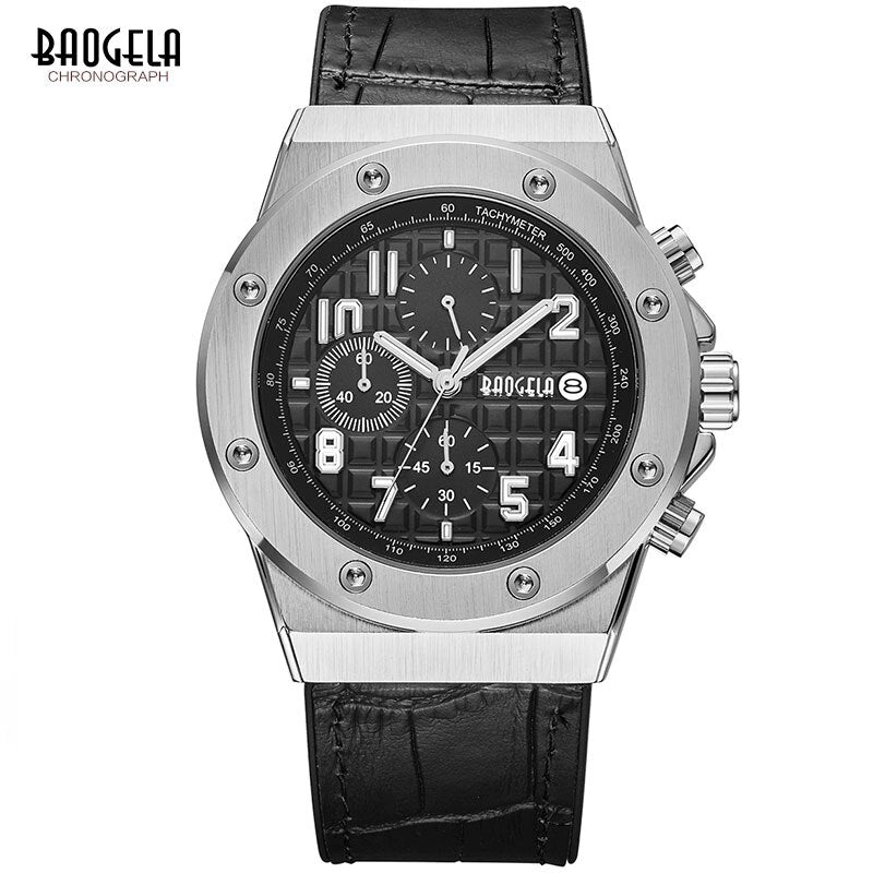 Casualowy zegarek chronograficzny dla mężczyzn – model Marek