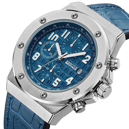 Casualowy zegarek chronograficzny dla mężczyzn – model Marek