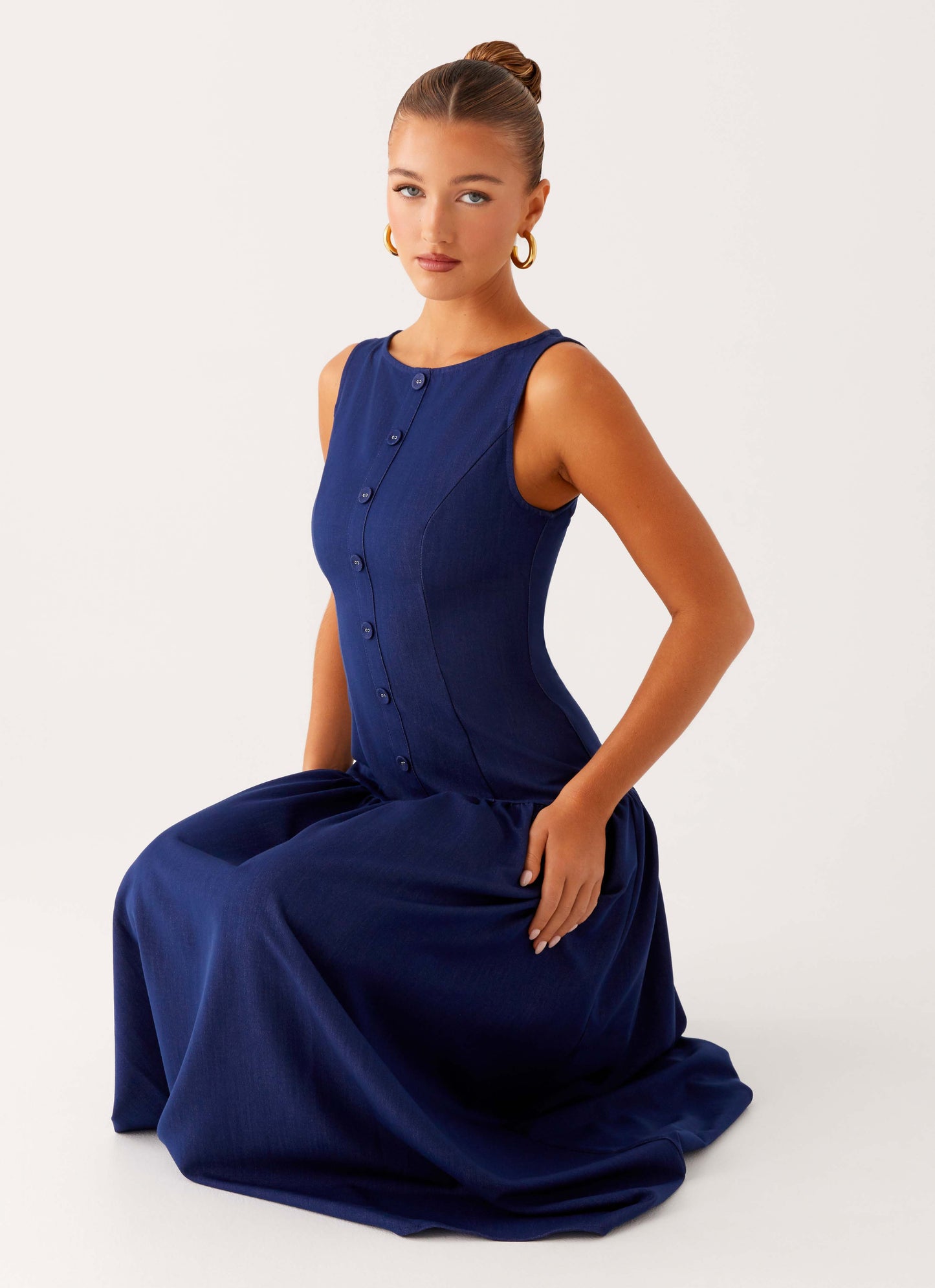 Sukienka Hayes Denim Maxi