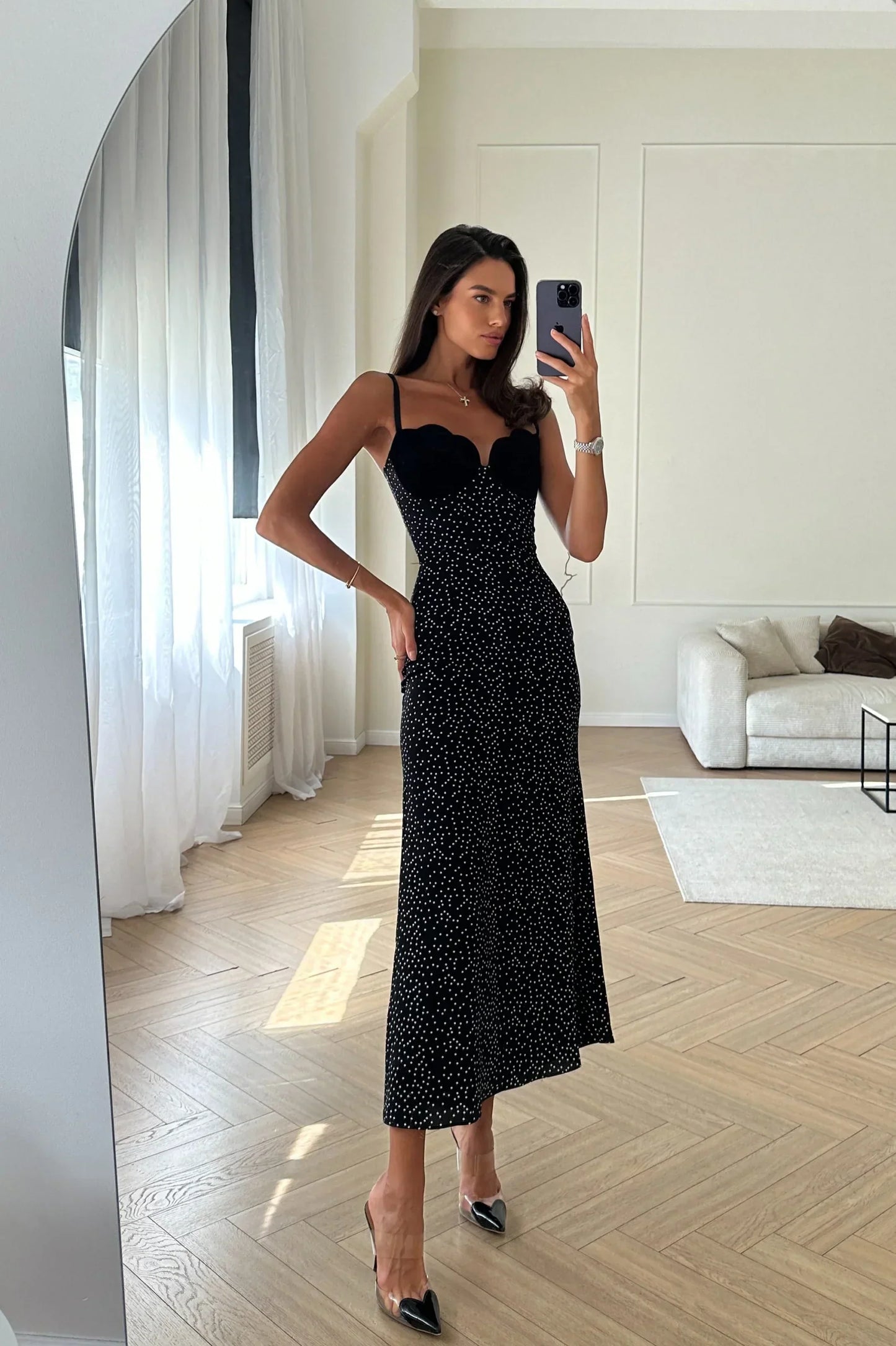 Sukienka midi Madame
