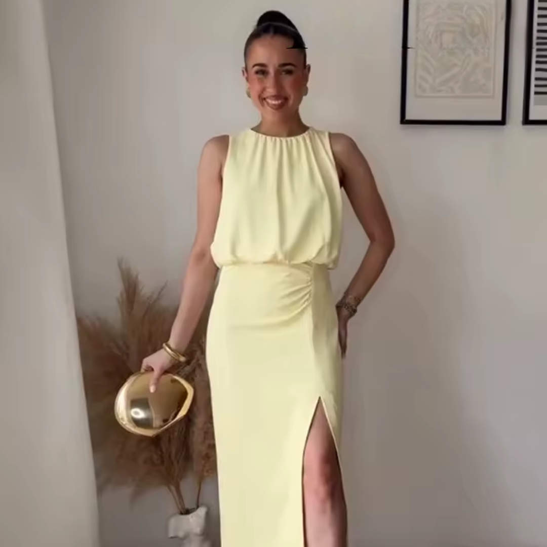 Sabina | Elegancka sukienka midi