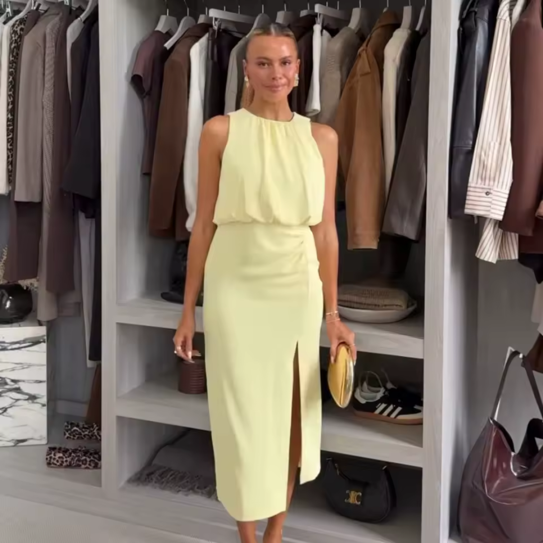 Sabina | Elegancka sukienka midi