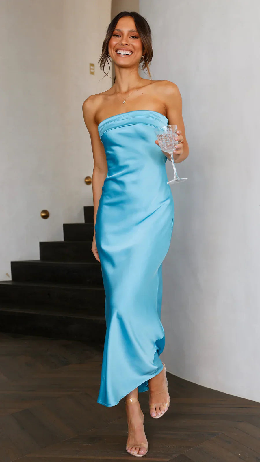 Sukienka maxi Amelia w kwiaty