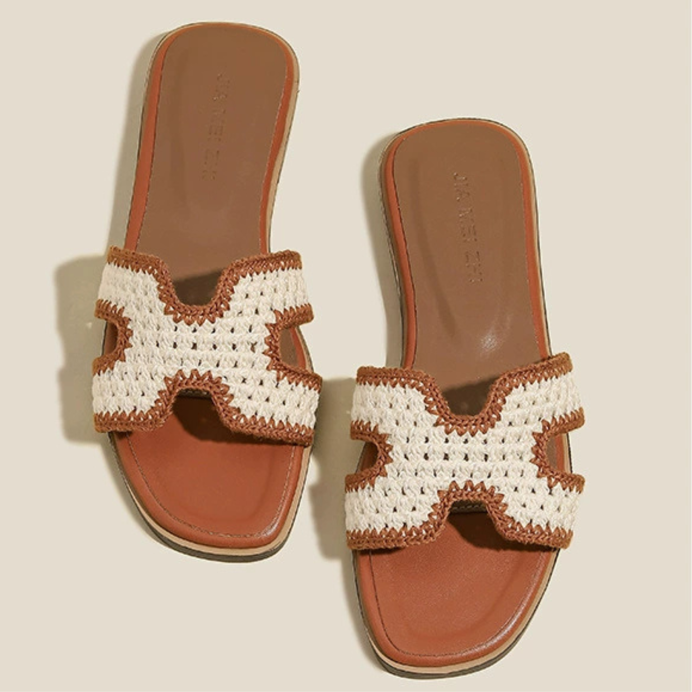 WANDA | Eleganckie sandały z rafii