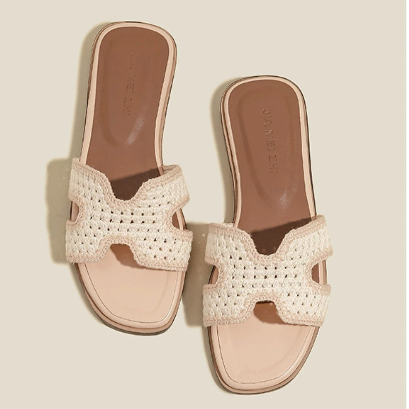 WANDA | Eleganckie sandały z rafii