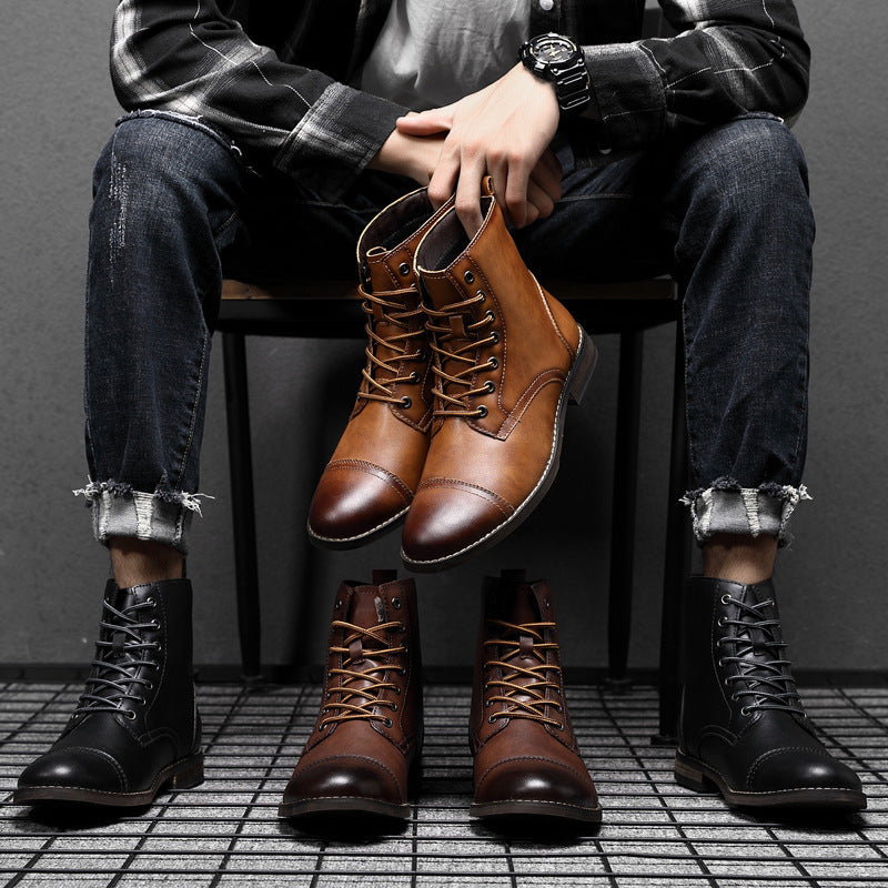 Floris | Skórzane buty