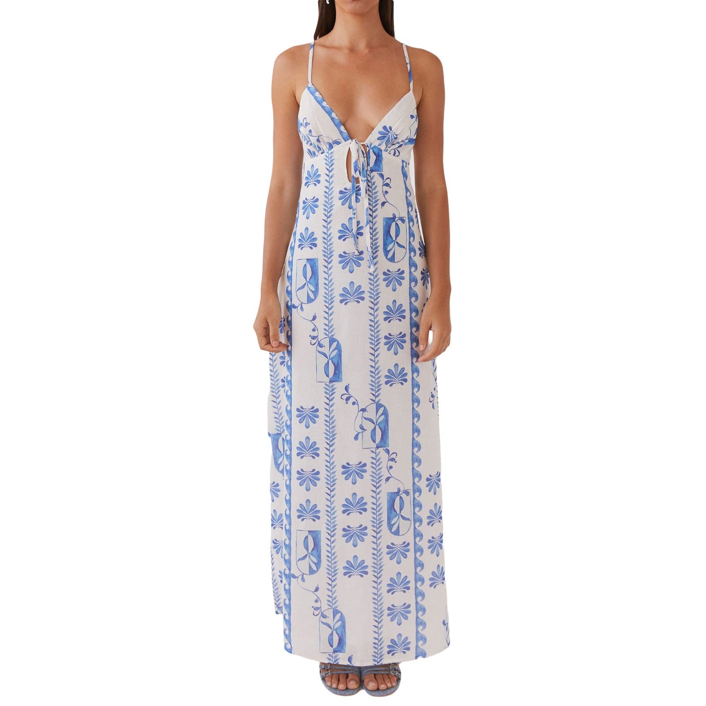 Klaudia™ – Elegancka sukienka na ramiączkach