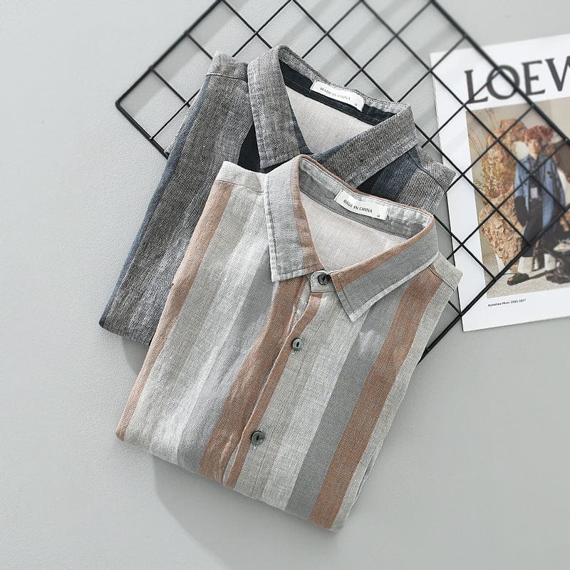 Lniana koszula Navagio w paski