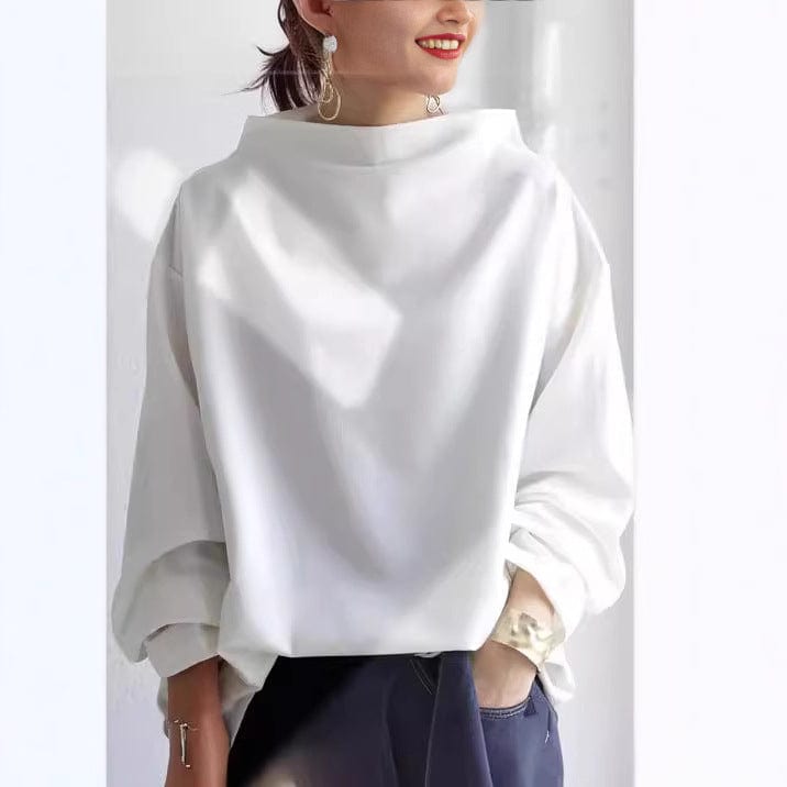 Sweter Eliana z wysokim kołnierzem