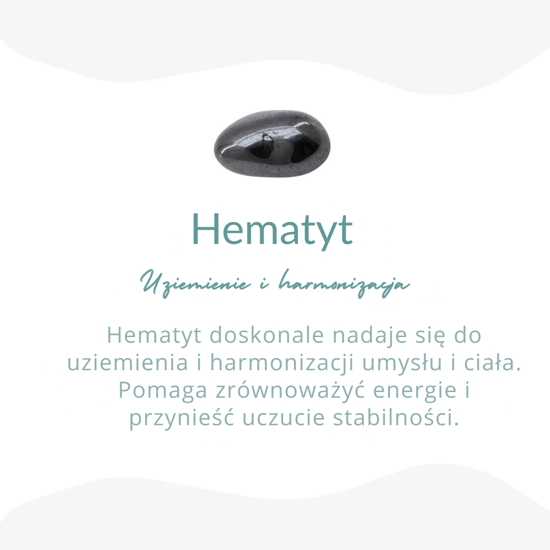 Bransoletka Niebiańska / Bransoletka Z Labradoritu I Hematytu