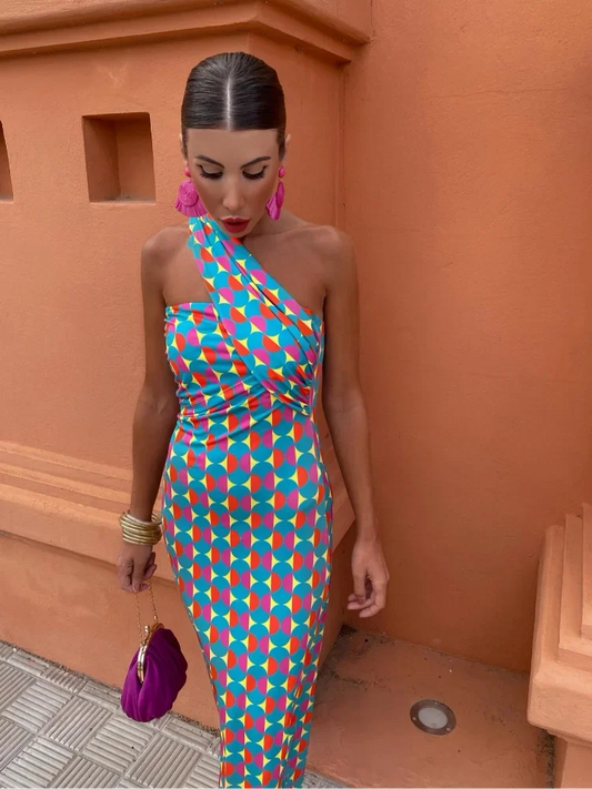Helena – Elegancka sukienka midi