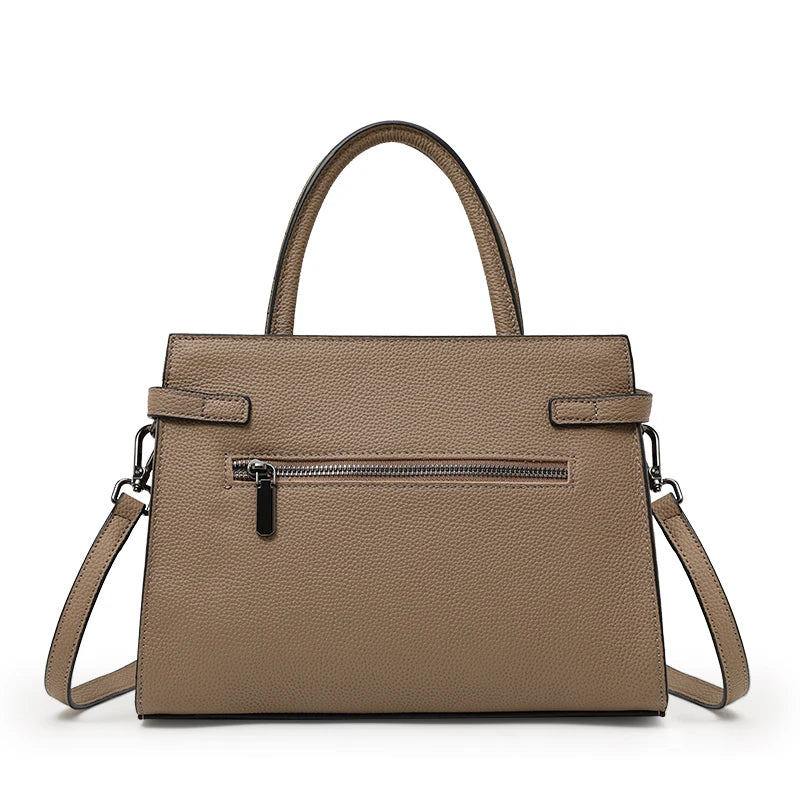 Elegancka skórzana torba