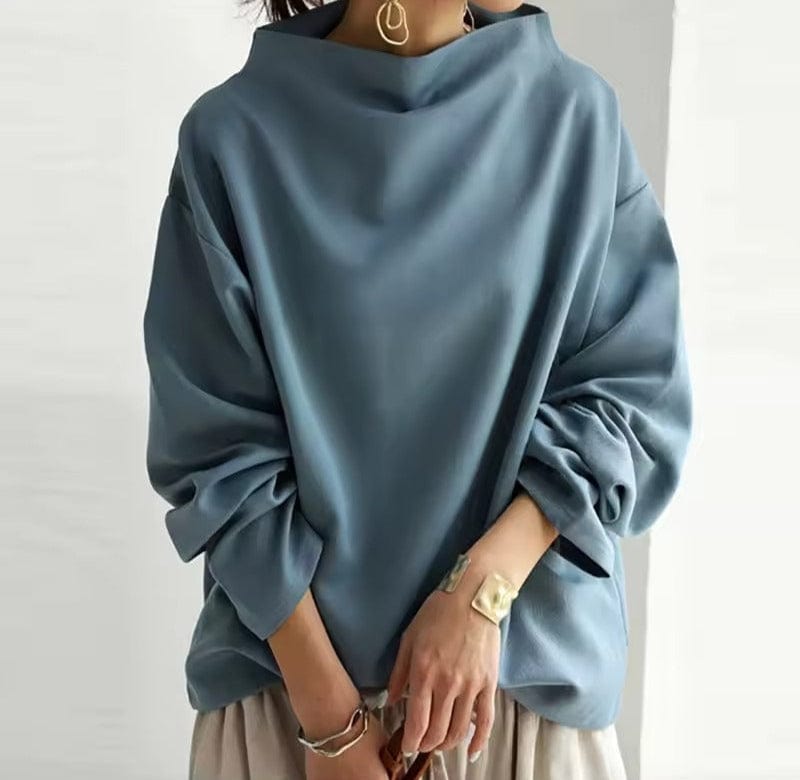 Sweter Eliana z wysokim kołnierzem