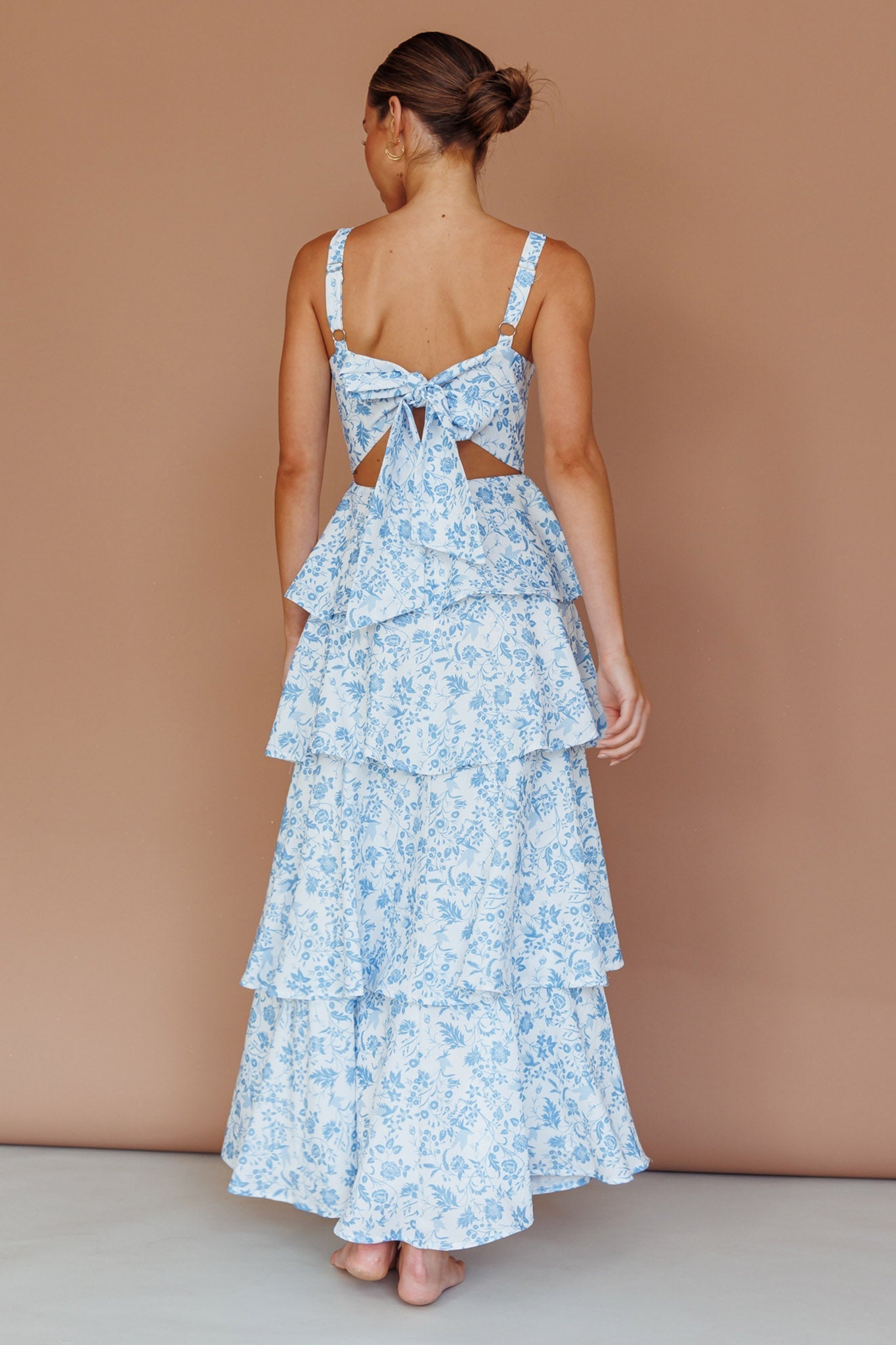 Sukienka maxi Naples w kwiaty