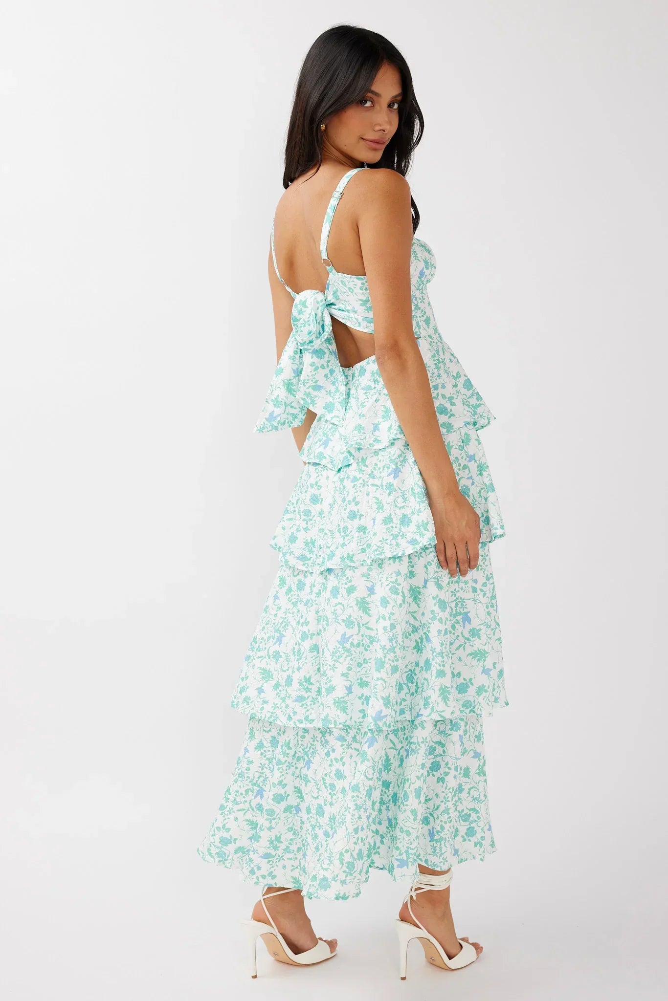 Sukienka maxi Naples w kwiaty