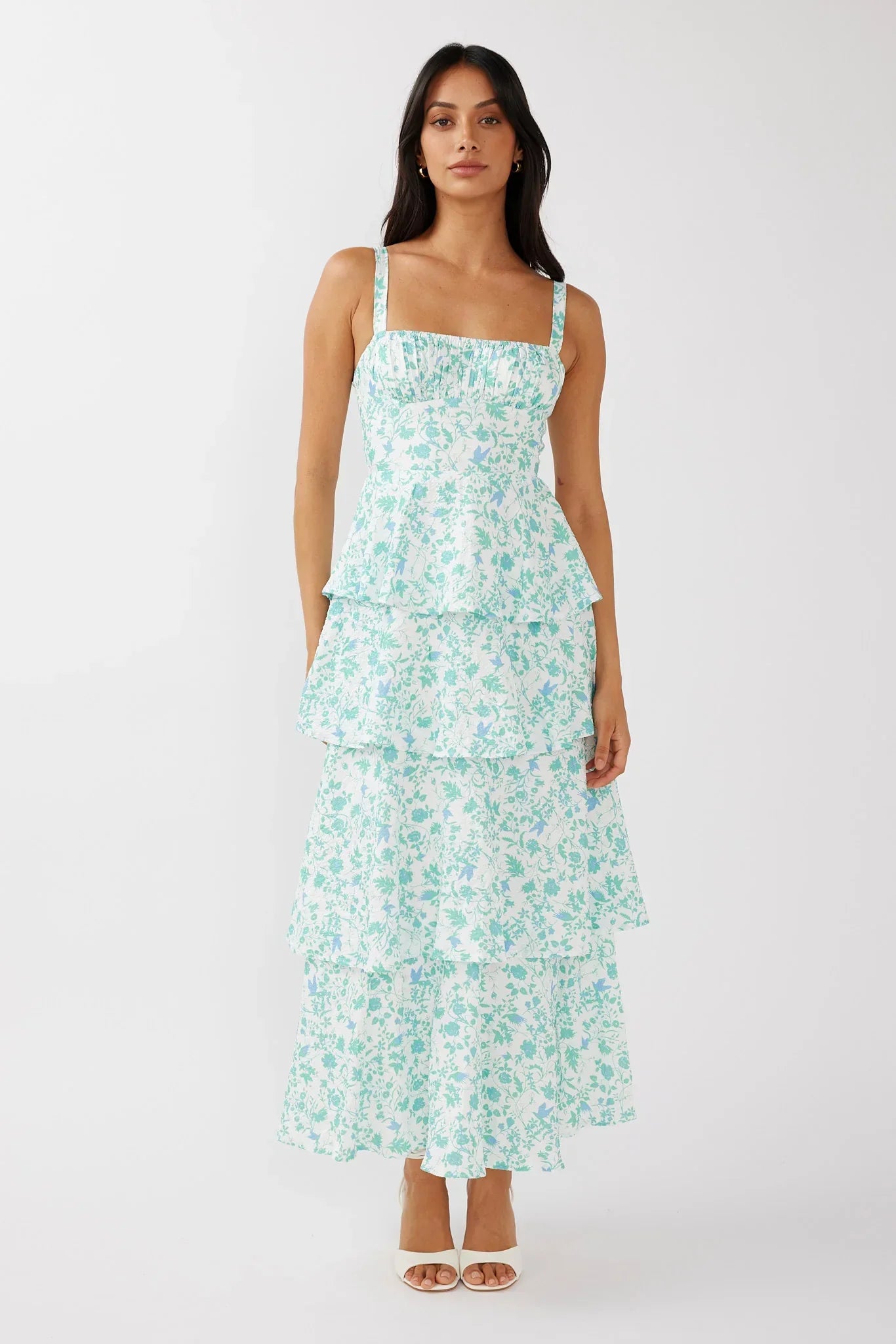 Sukienka maxi Naples w kwiaty