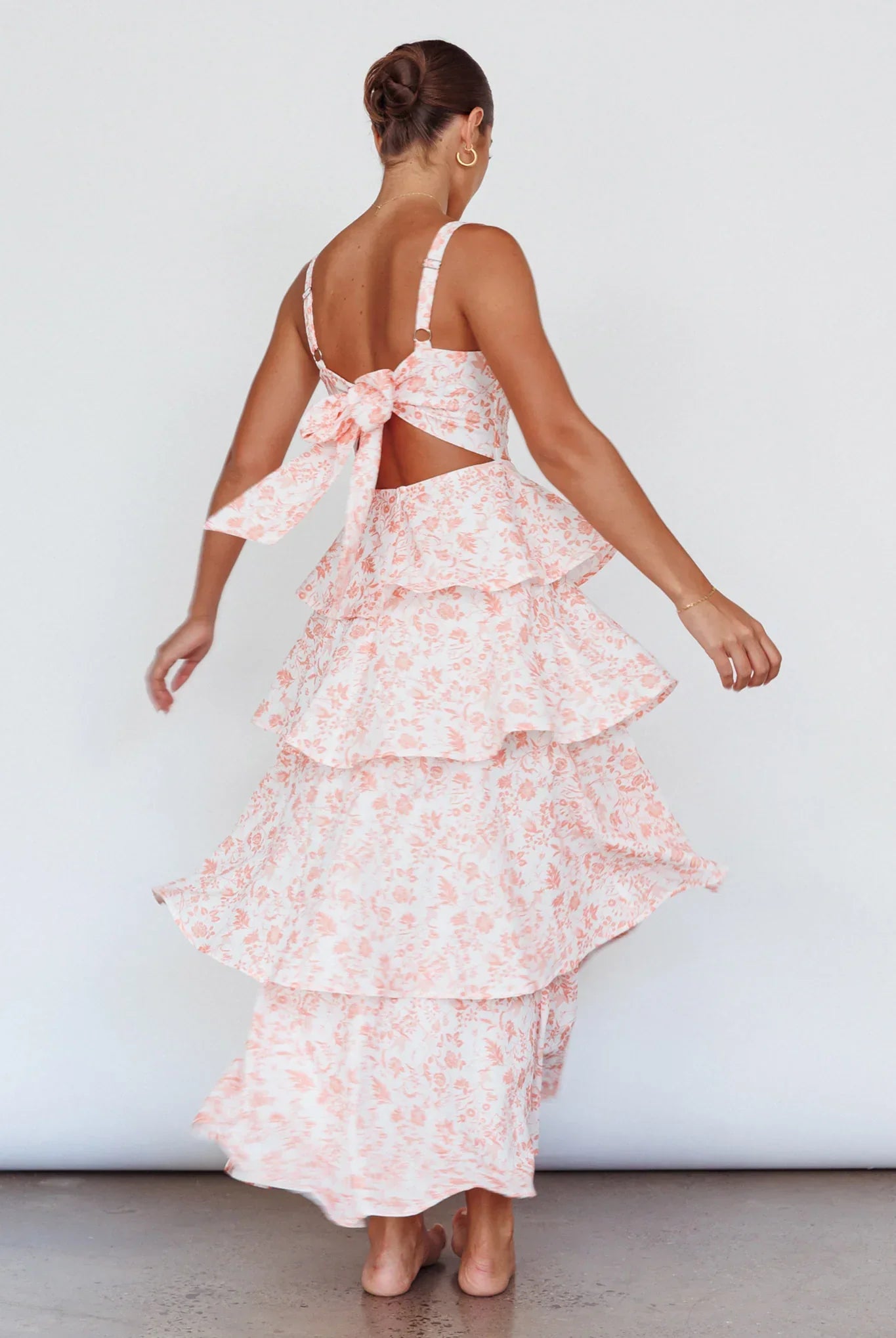 Sukienka maxi Naples w kwiaty