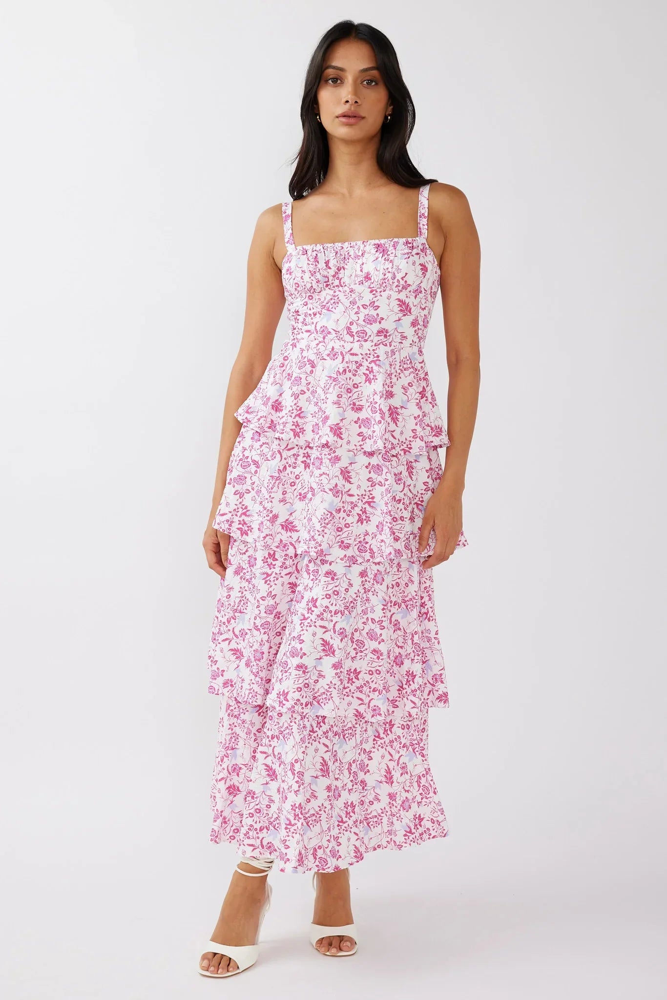 Sukienka maxi Naples w kwiaty