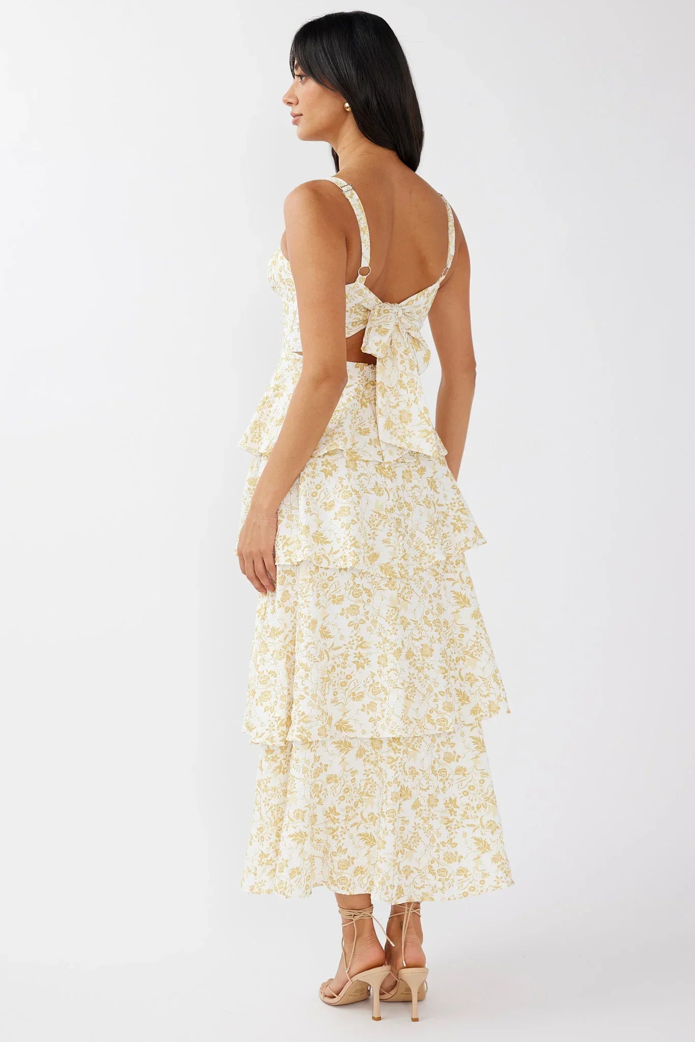 Sukienka maxi Naples w kwiaty