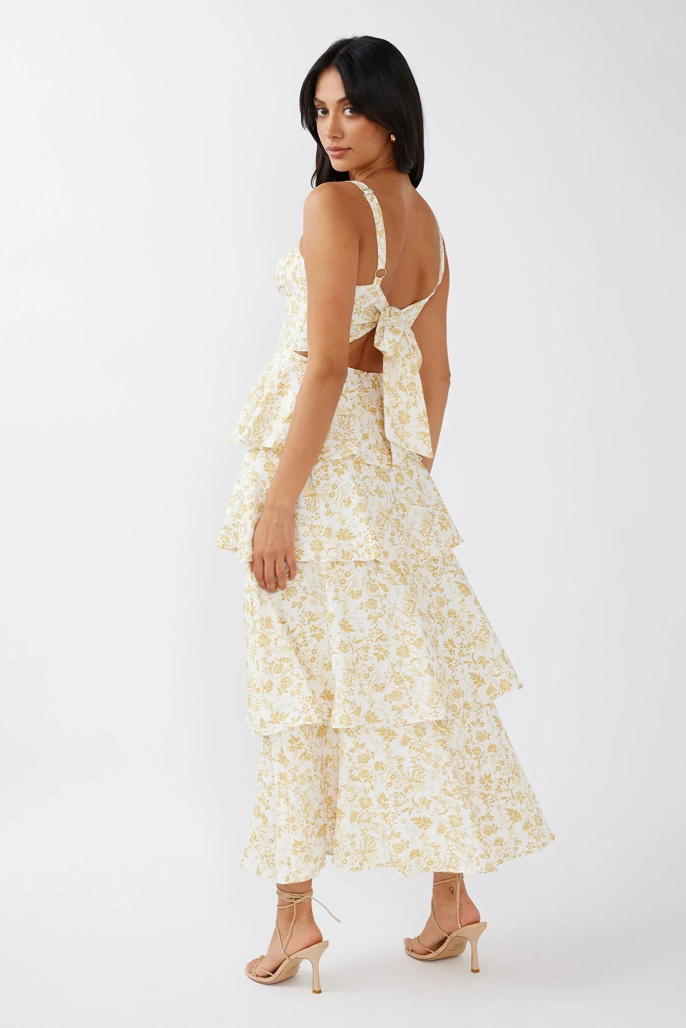 Sukienka maxi Naples w kwiaty