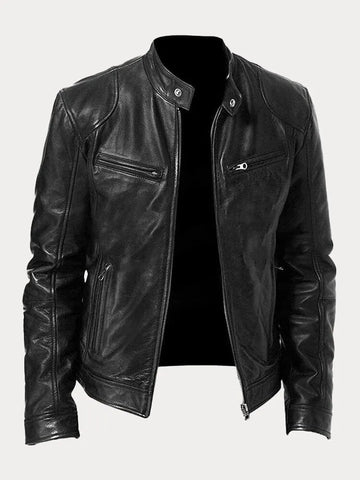 Henryk / Premium Casual Skórzana Kurtka