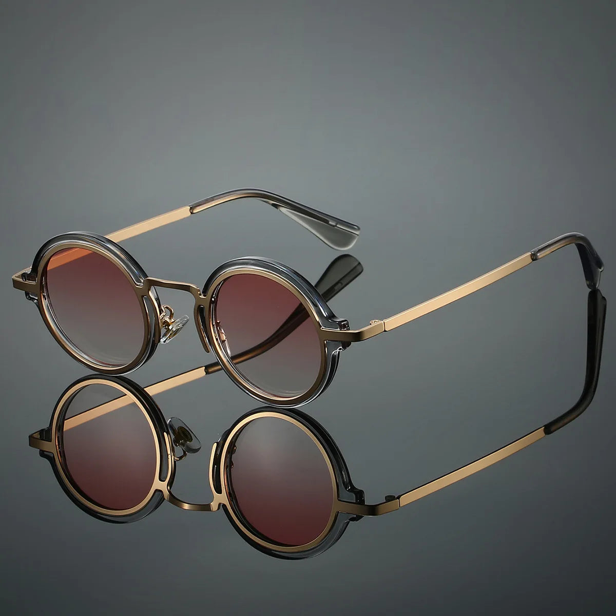 Olgierd Okulary w stylu steampunkowym