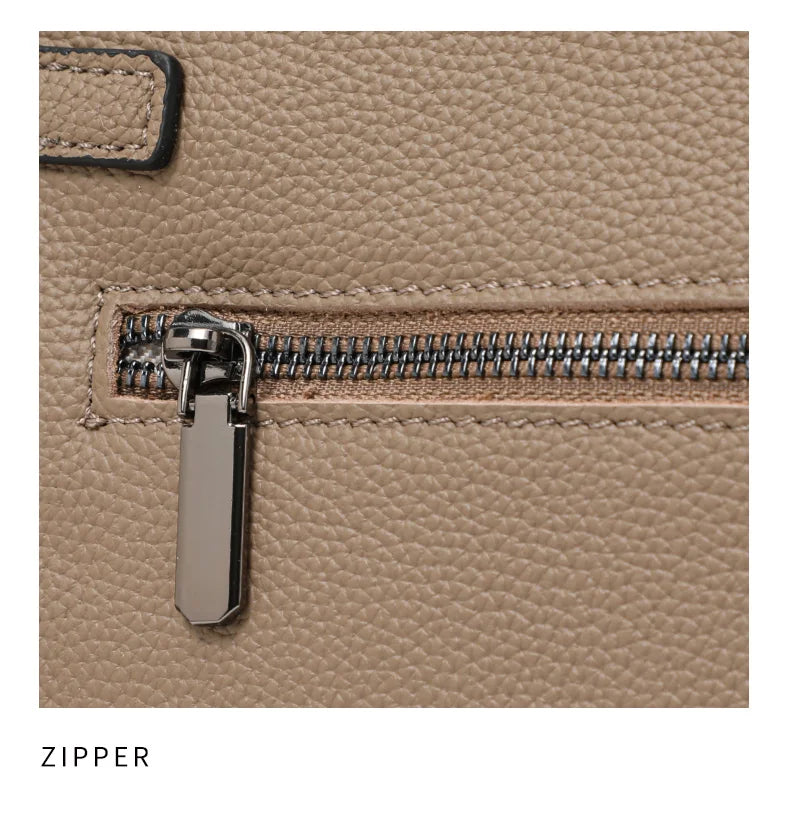 Elegancka skórzana torba