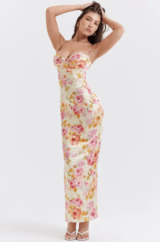 Sukienka midi Jasmine Romantic