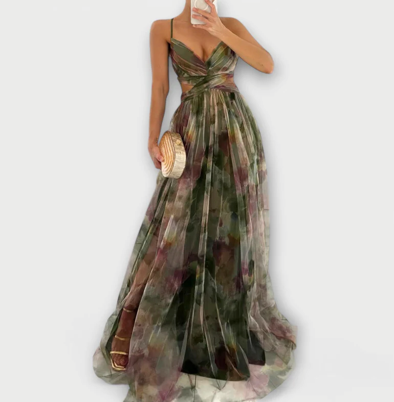 Iwona – Zwiewna, elegancka sukienka na każdą okazję