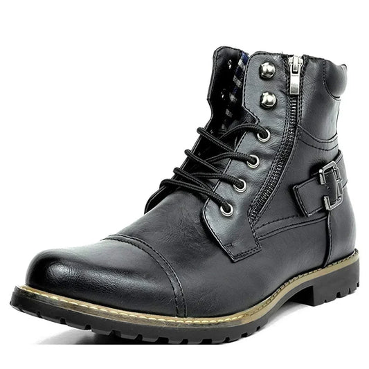 Damon | Skórzane sznurowane buty