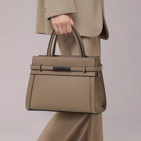 Elegancka skórzana torba