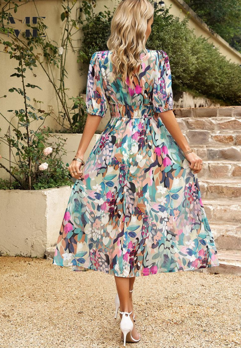 Danielle | Timeless Luxe Midi Dress (prawie wyprzedane)
