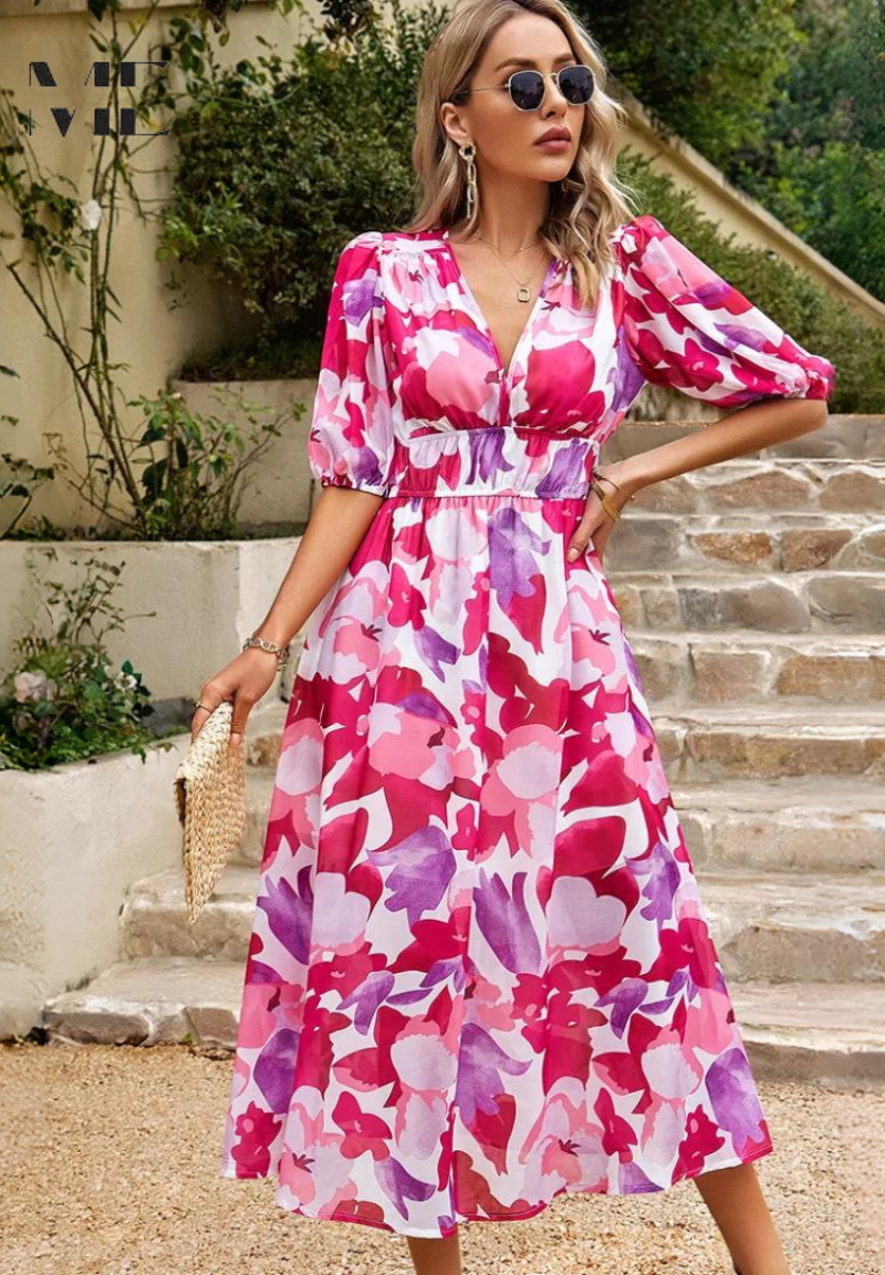 Danielle | Timeless Luxe Midi Dress (prawie wyprzedane)