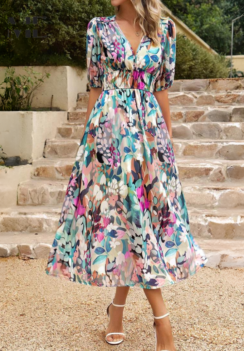Danielle | Timeless Luxe Midi Dress (prawie wyprzedane)