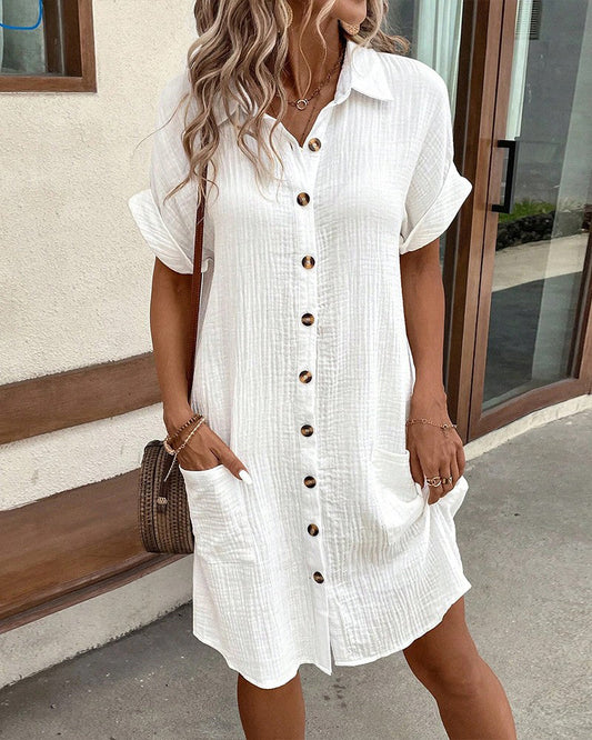 Czesława | Elegancka sukienka polo (prawie wyprzedana)