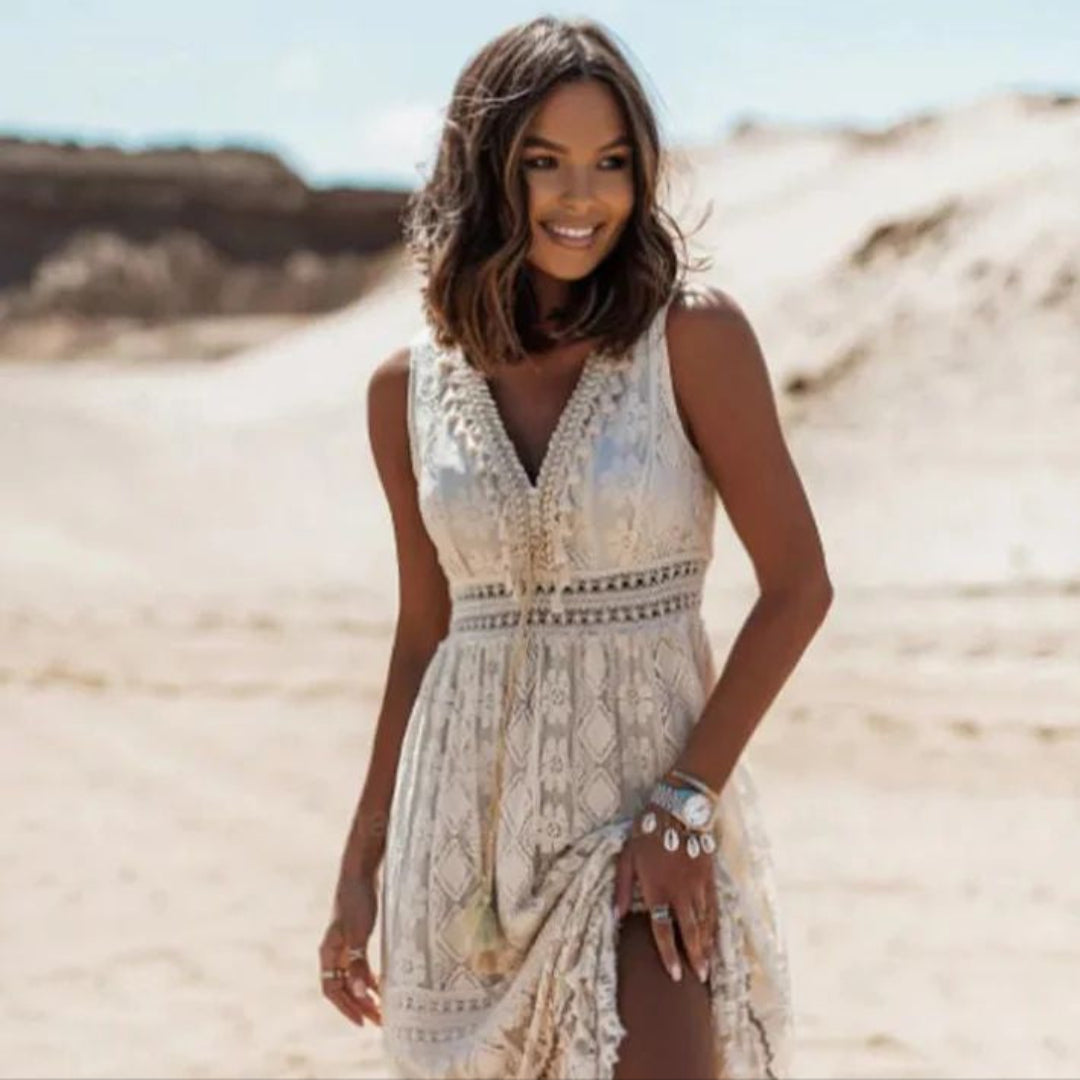 Krystiana | Luksusowa boho sukienka