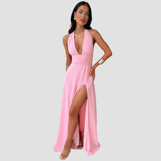 Halterneck - Sukienka Maxi