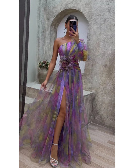 Kehlani | Elegancka sukienka maxi