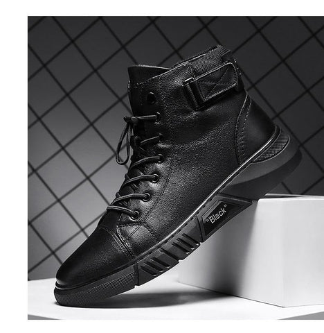 Pierre | Skórzane buty Dielana