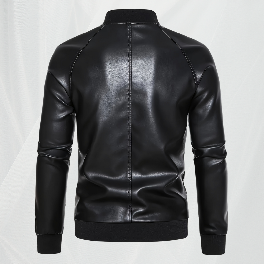 Luźna kurtka baseballowa z charakterem