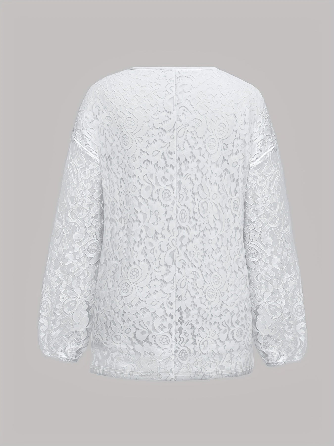Patrycja – Sweter Z Koronką Plus Size