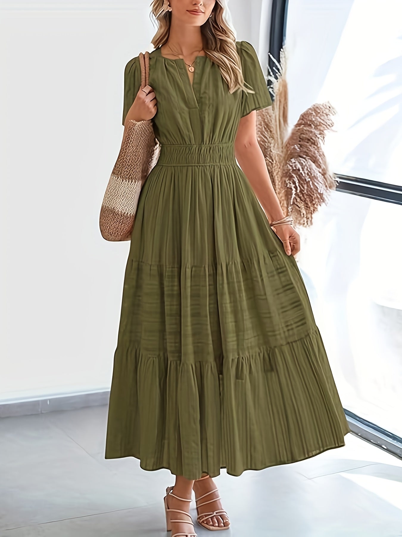 Helena – Boho Sukienka Maxi